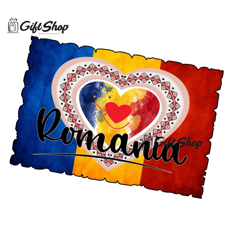 Romania, magnet frigider mgs030
